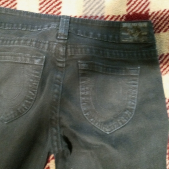 True Religion low rise black skinny - Picture 5 of 9